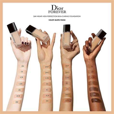 dior forever skin matte foundation review|Dior foundation shades explained.